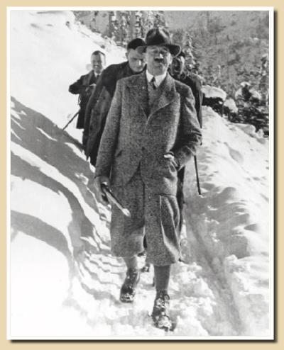Hitler faisait de longues marches à pied